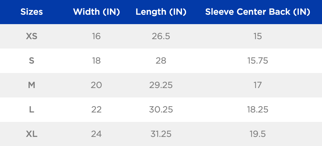 Size chart showing width, length, and sleeve center back measurements for the Plantasia "Man With His Plants" T-Shirt in sizes XS to XL.